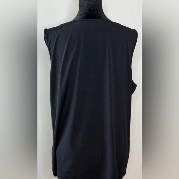 Bob Mackie wearable art 2 piece sequin sleeveless shirt and cardigan Large EUC - Picture 8 of 9